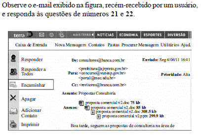 Imagem associada para resolução da questão