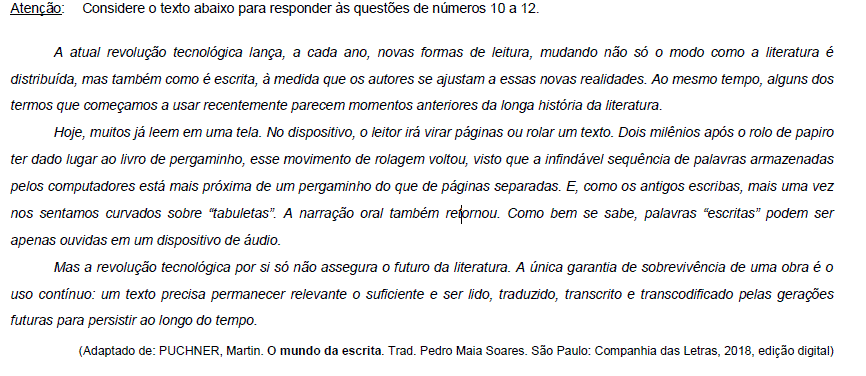 Imagem associada para resolução da questão