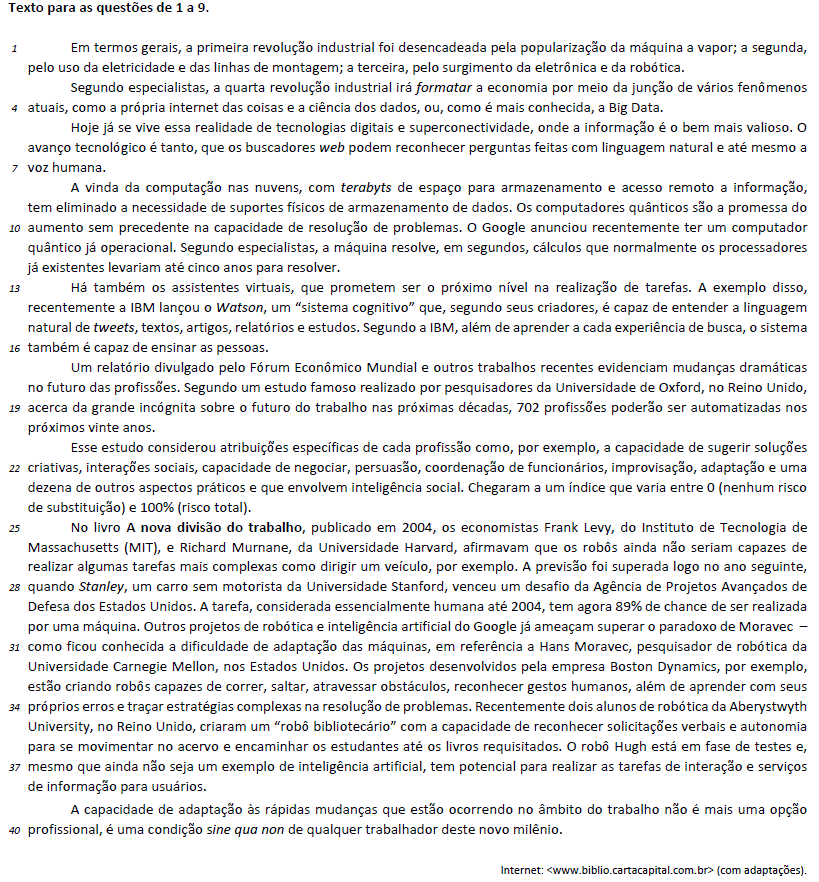 Imagem associada para resolução da questão