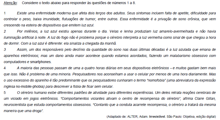 Imagem associada para resolução da questão