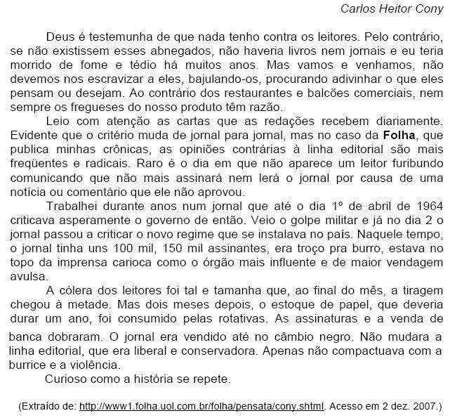 Imagem associada para resolução da questão