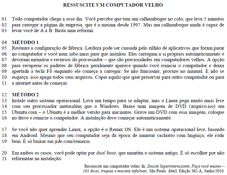 Imagem associada para resolução da questão