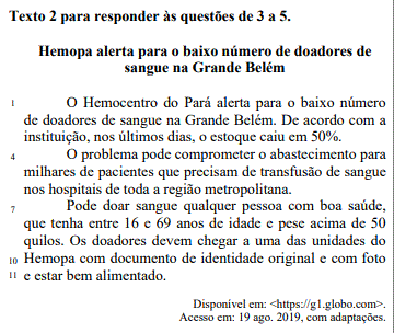 Imagem associada para resolução da questão