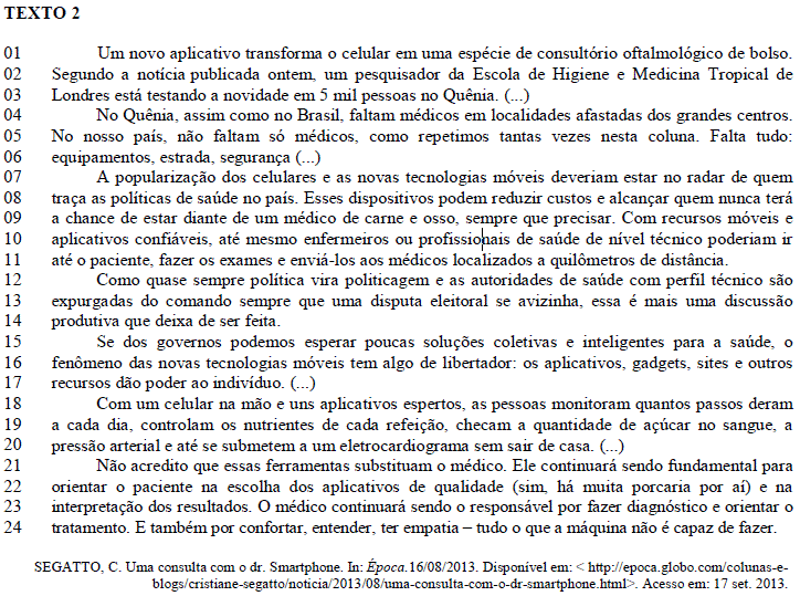 Imagem associada para resolução da questão