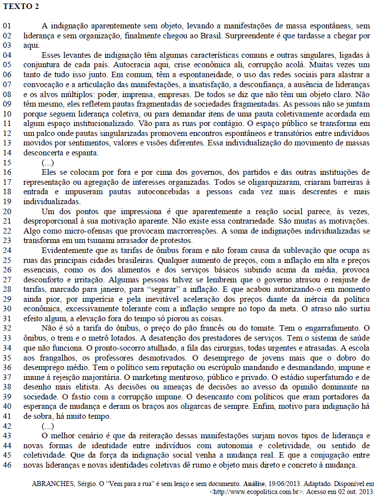 Imagem associada para resolução da questão