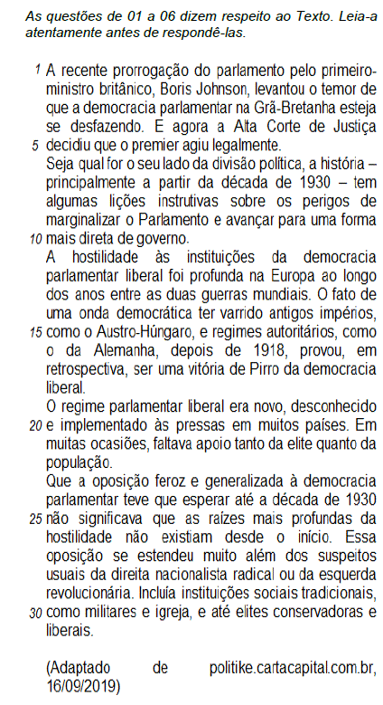 Imagem associada para resolução da questão