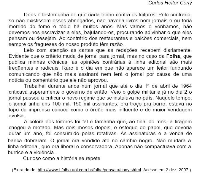 Imagem associada para resolução da questão