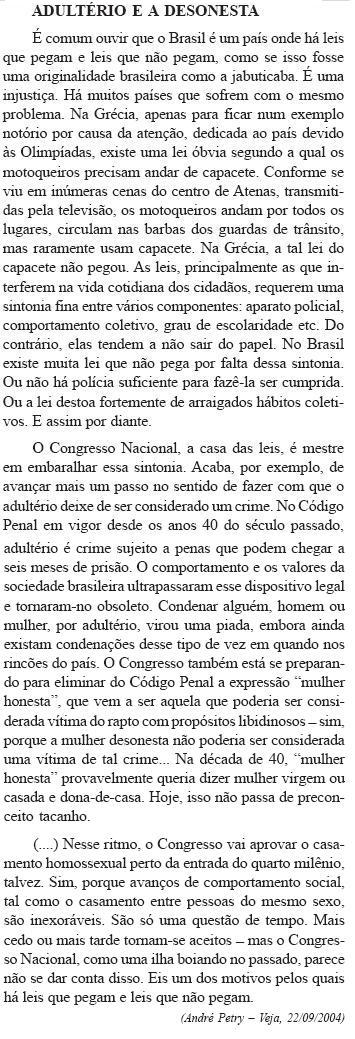 Imagem associada para resolução da questão