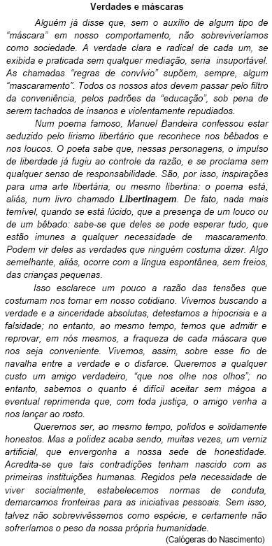 Imagem associada para resolução da questão