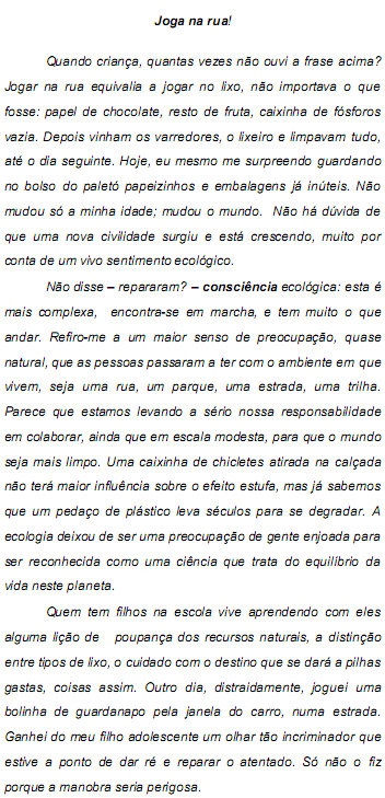 Imagem associada para resolução da questão