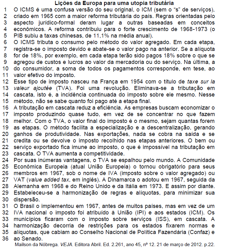 Imagem associada para resolução da questão