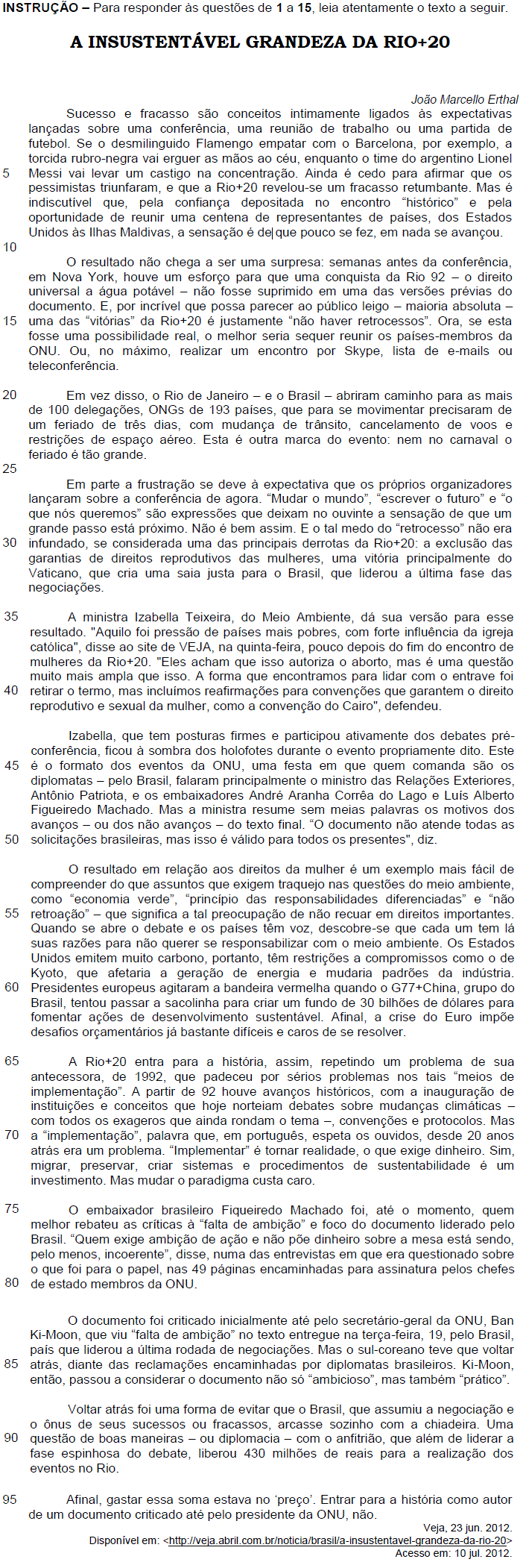 Imagem associada para resolução da questão