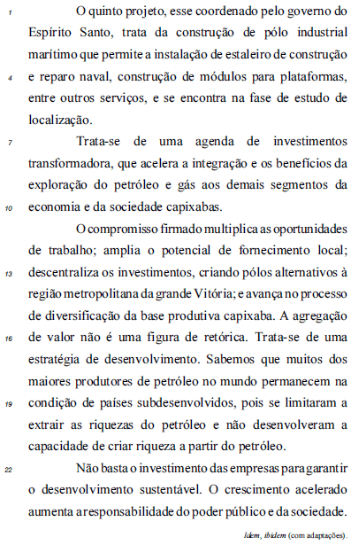 Imagem associada para resolução da questão