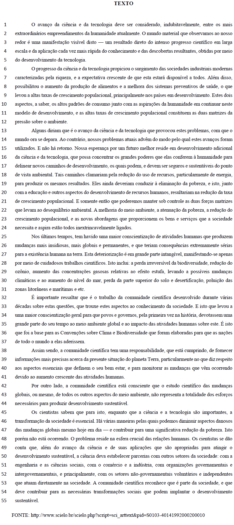 Imagem associada para resolução da questão