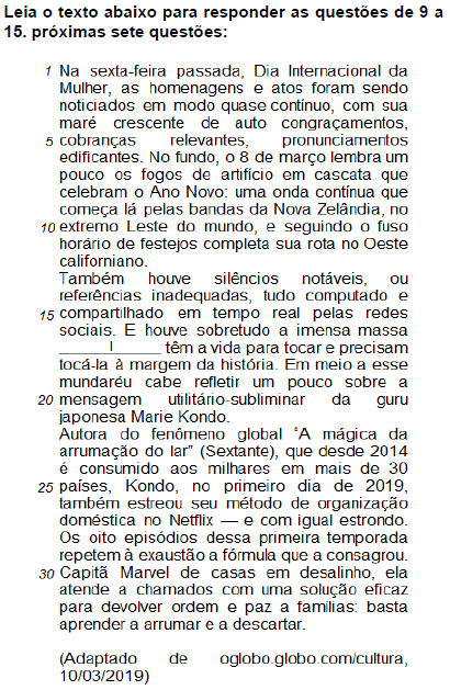 Imagem associada para resolução da questão