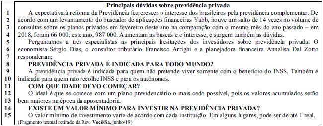 Imagem associada para resolução da questão