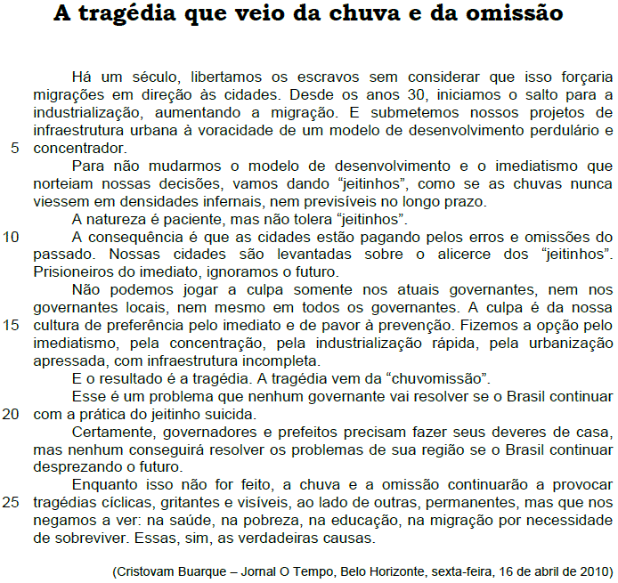 Imagem associada para resolução da questão