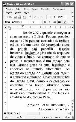 Imagem associada para resolução da questão