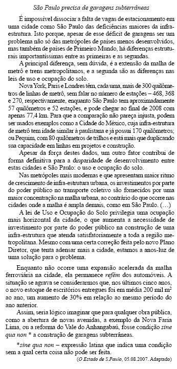 Imagem associada para resolução da questão