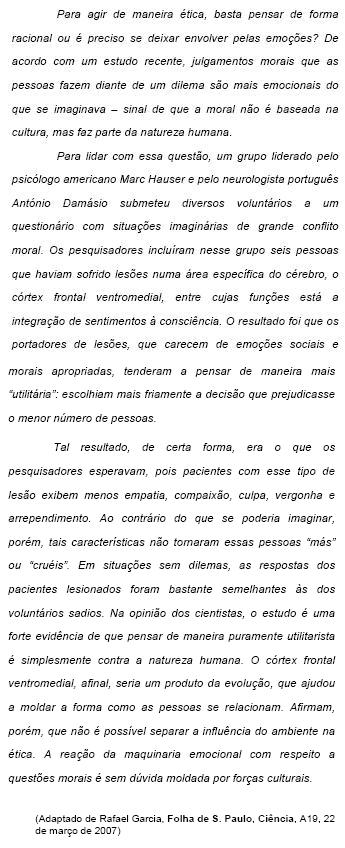 Imagem associada para resolução da questão