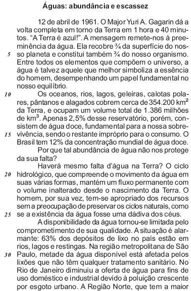Imagem associada para resolução da questão