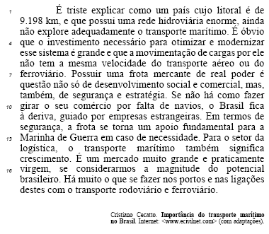 Imagem associada para resolução da questão