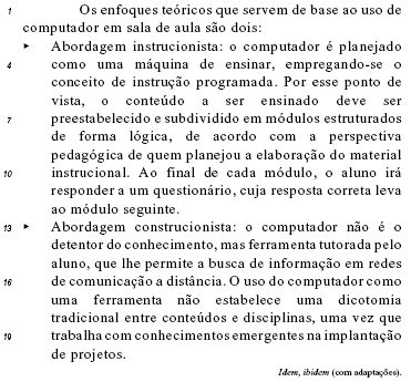Imagem associada para resolução da questão
