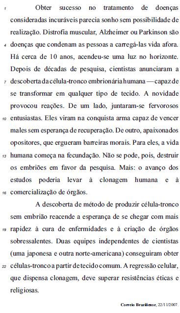 Imagem associada para resolução da questão