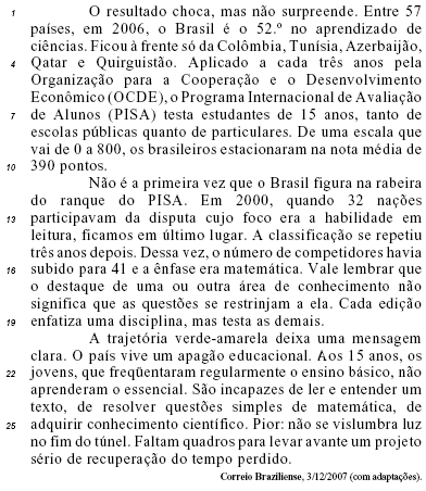 Imagem associada para resolução da questão