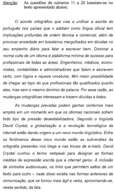 Imagem associada para resolução da questão