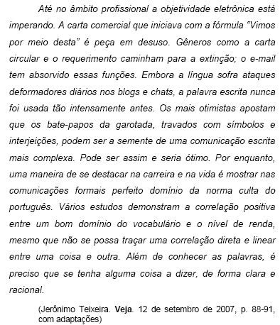 Imagem associada para resolução da questão