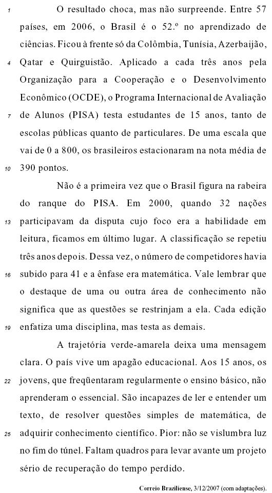 Imagem associada para resolução da questão