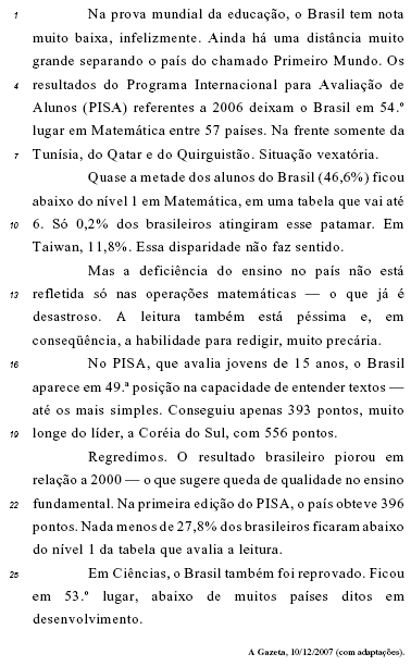 Imagem associada para resolução da questão