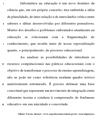 Imagem associada para resolução da questão