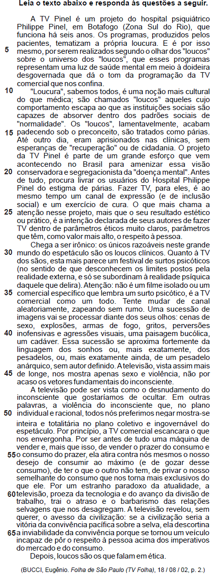 Imagem associada para resolução da questão