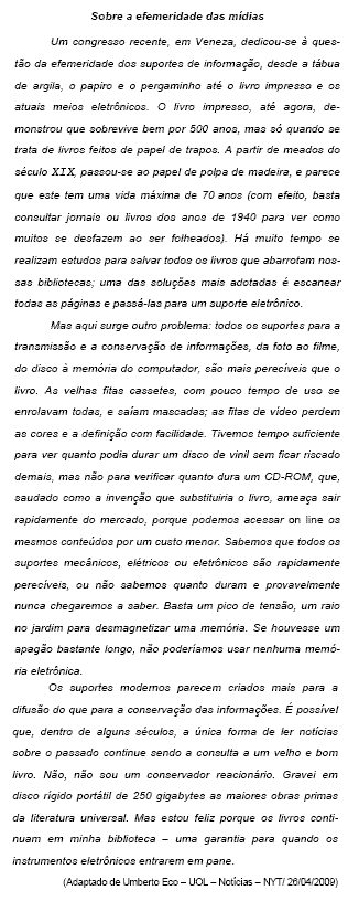Imagem associada para resolução da questão