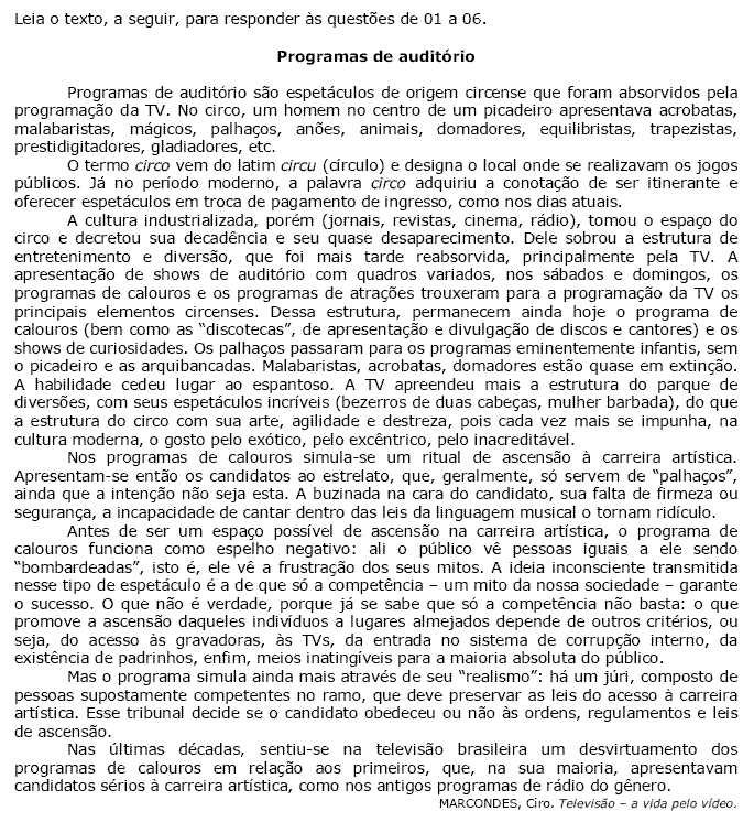 Imagem associada para resolução da questão
