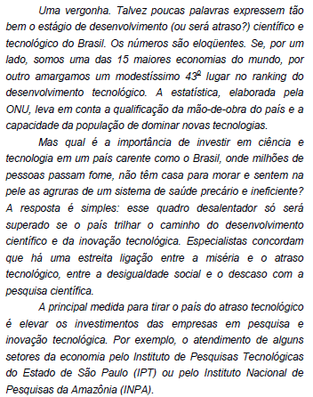Imagem associada para resolução da questão