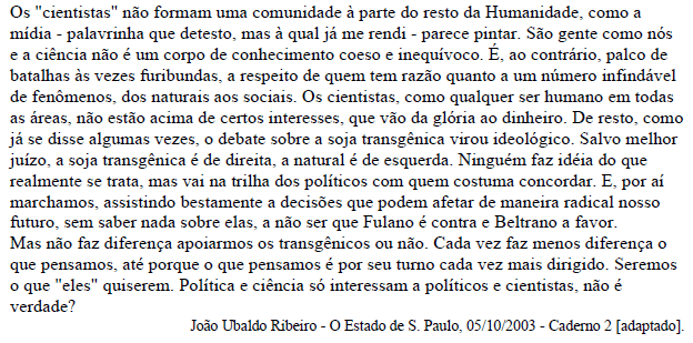 Imagem associada para resolução da questão
