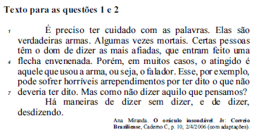 Imagem associada para resolução da questão